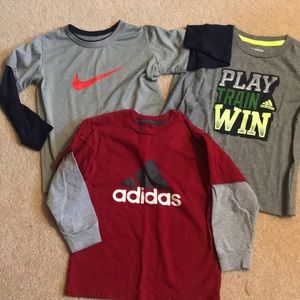 Bundle of Long Sleeve Athletic Tees